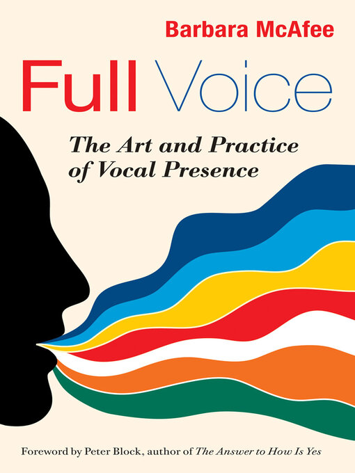 Title details for Full Voice by Barbara McAfee - Wait list
